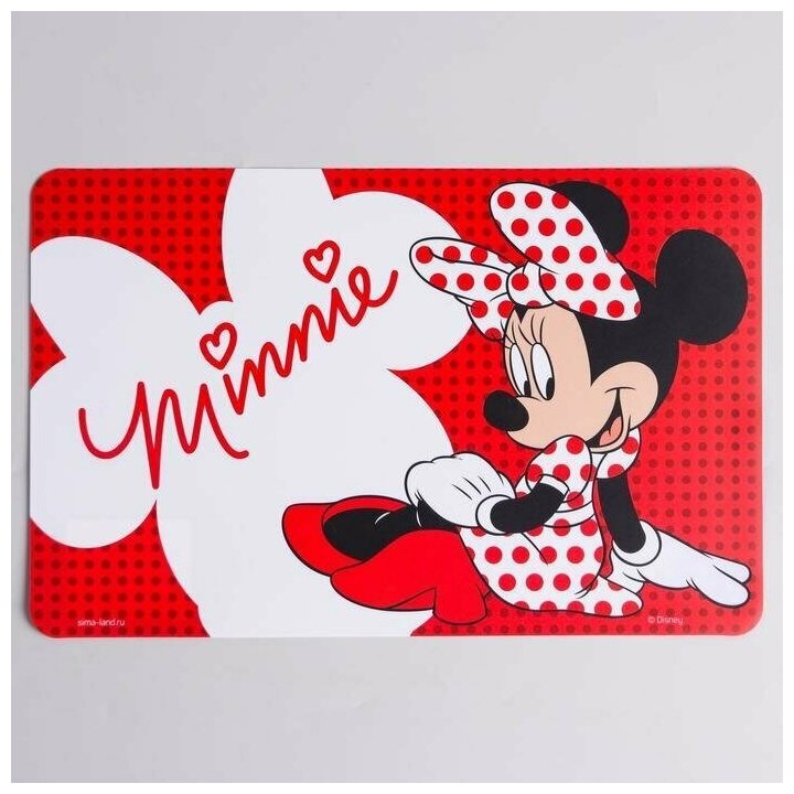 Коврик для лепки "Minnie" Минни Маус, формат A4