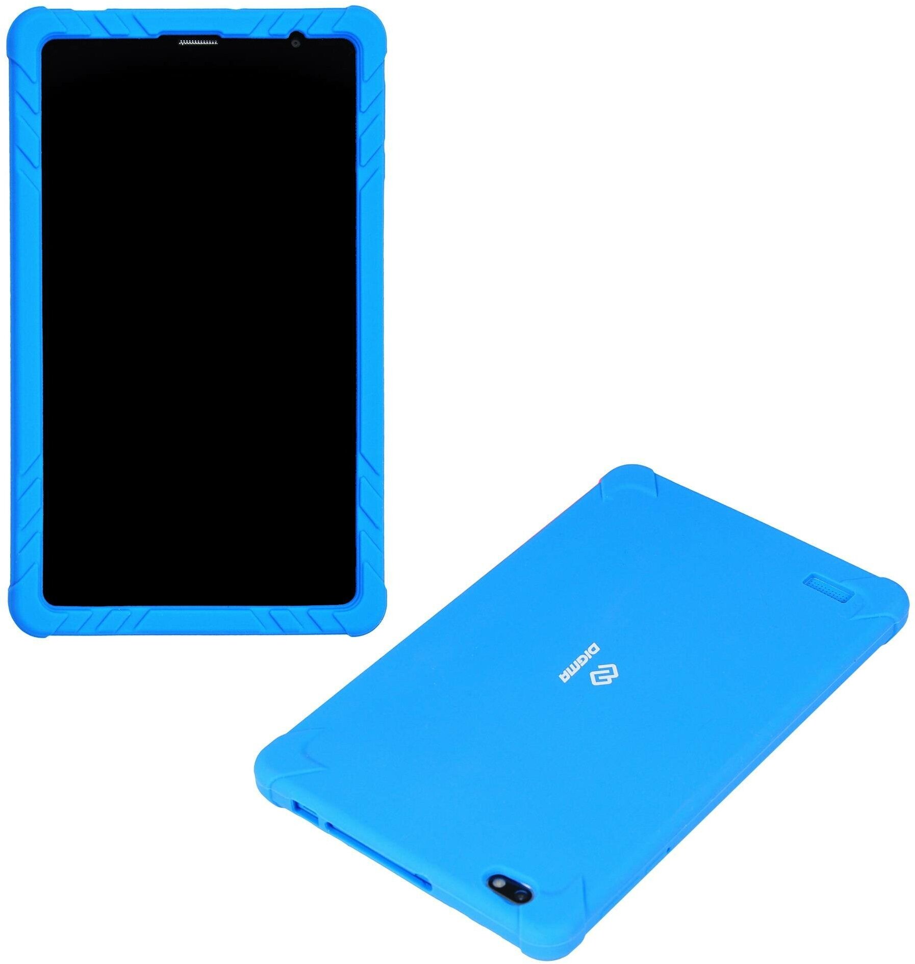 Детский планшет DIGMA CITI Kids 81, синий, 8" IPS экран, Android 10.0 Go