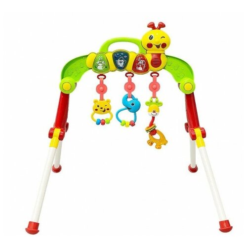 Развивающая игрушка everflo Little chick, красный/зеленый/белый