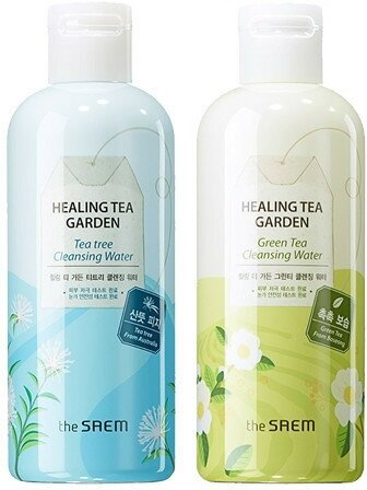 Очищающая вода для лица THE SAEM Healing Tea Garden с белым чаем, 300 мл - фотография № 11