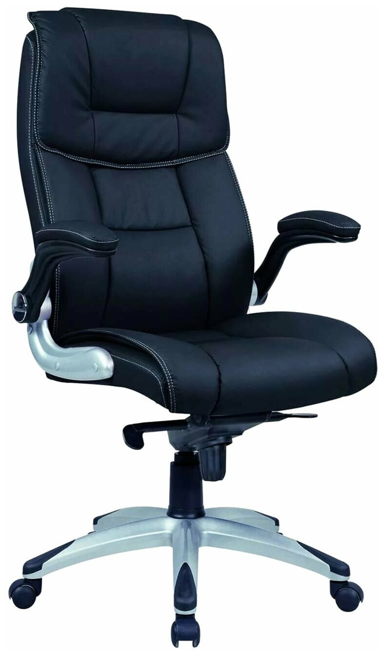 Компьютерное кресло Хорошие кресла Nickolas для руководителя, обивка: искусственная кожа, цвет: black