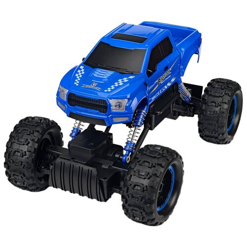 Внедорожник Double Eagle Rock Crawler (E321-003), 1:12, 33 см, синий радиоуправляемый краулер rock through 4wd 1 18 2 4g hb p1801