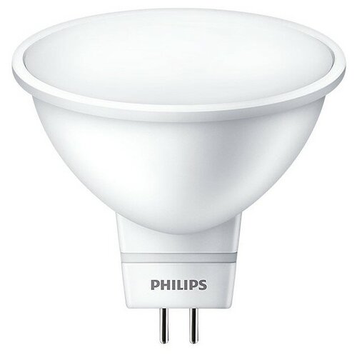 фото Лампа светодиодная philips led spot 2700к, gu5.3, mr16, 5вт