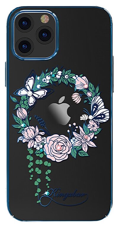 Чехол Kingxbar Wreath для iPhone 12 Pro Max Бабочка