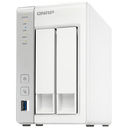 Сетевое хранилище QNAP D2 белый