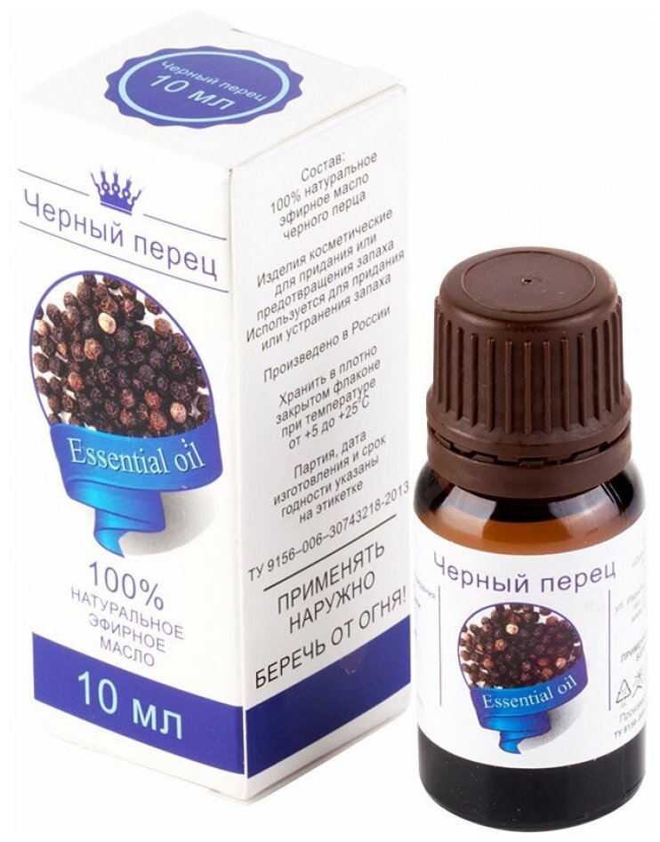 фото Сибирь намедоил эфирное масло Черный перец