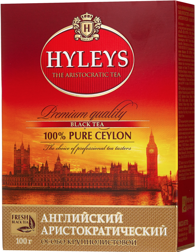 Чай черный Хэйлис Английский Аристократический 100 грамм