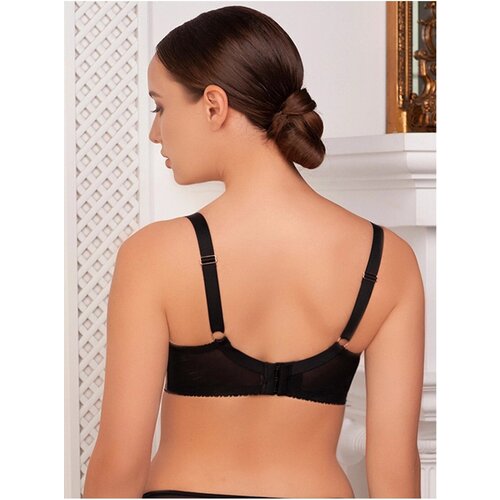 Бюстгальтер классика  Dea Fiori, чашка мягкая, размер 100D, черный