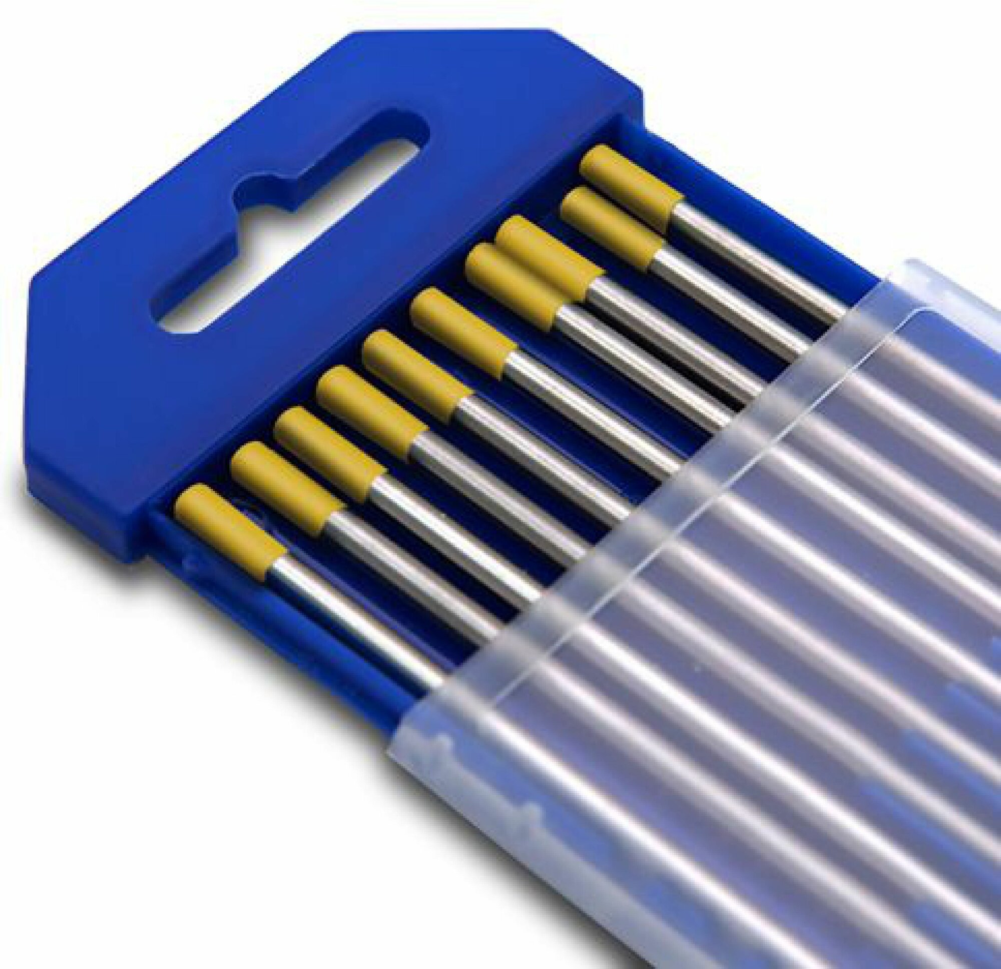 фото Электроды вольфрамовые WL-15 (золотой) d.2,4мм, 10 штук