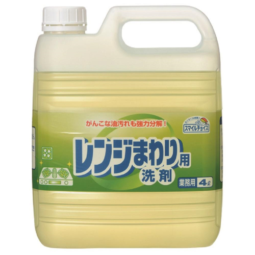 Mitsuei Чистящее средство для удаления жирных загрязнений с поверхностей с ароматом лимона 4 л