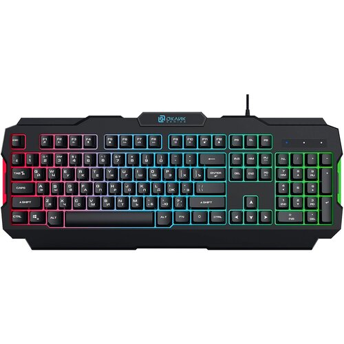 Клавиатура Oklick 757G HW2 черный 1790295 125300₽