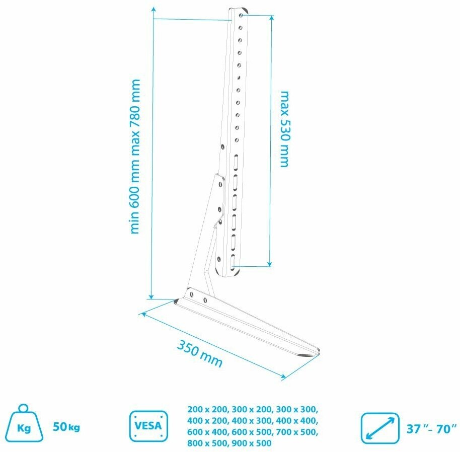 Кронейн на стол ABC Mount STAND-02