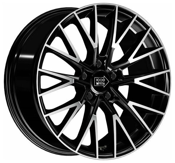 Диски 1000 Miglia MM1009 8,0x18 5x114,3 D67.1 ET40 цвет Gloss Black