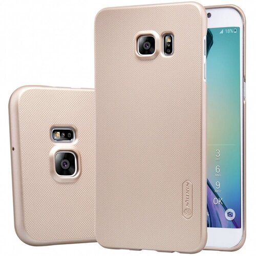 аккумулятор для samsung g925 galaxy s6 edge eb bg925abe aa Накладка пластиковая Nillkin Frosted Shield для Samsung Galaxy S6 Edge G925 золотая