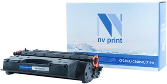 Лазерный картридж NV Print NV-CF280X, CE505X для HP LJ P2035, HP LJ P2035n, Canon LBP6300 (совместимый, чёрный, 6900 стр.)