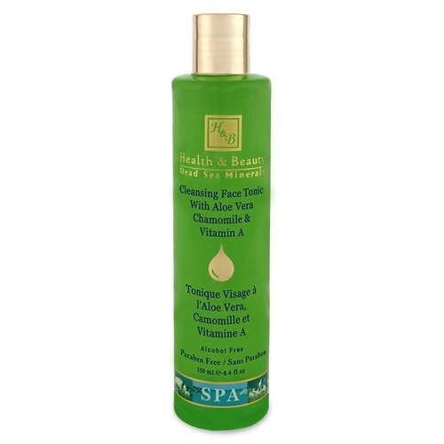 Health & Beauty Тоник Cleansing Face With Aloe Vera Chamomile & Vitamin A, 250 мл
