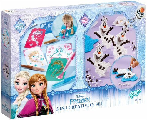 Наборы для творчества TOTUM FROZEN 2 IN 1 SET