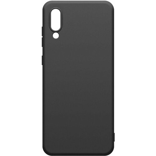 Чехол (клип-кейс) BORASCO Silicone Case, для Samsung Galaxy A02, противоударный, черный [39906] чехол клип кейс borasco silicone case для xiaomi poco m4 pro черный матовый [70106]