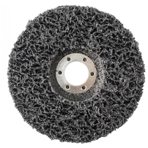 Круг-диск шлифовальный коралловый зачистной для УШМ 125х22 черный Josili 15600-60