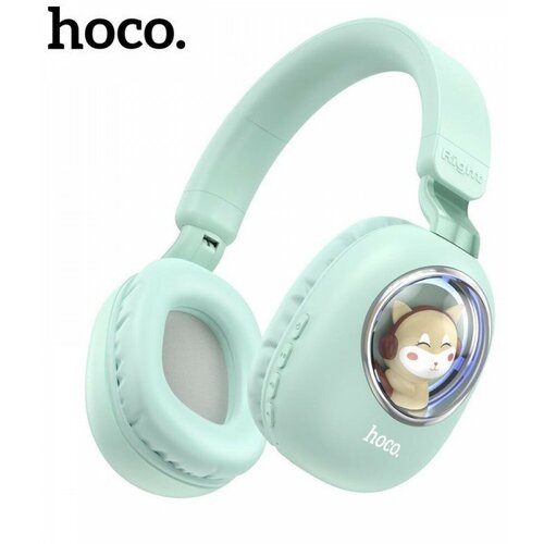 Беспроводные полноразмерные наушники hoco ESD11 мятный 120300₽