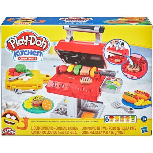 Пластилин Play-Doh Гриль барбекю (F0652) 6 цв.