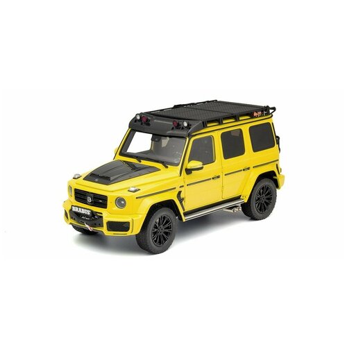 Модель автомобиля Almost Real - Mercedes-Benz G63 Brabus AMG V8 Biturbo with Adv. Pack 2020, Electric Beam Yellow (Желтый), ALM860513, 1:18