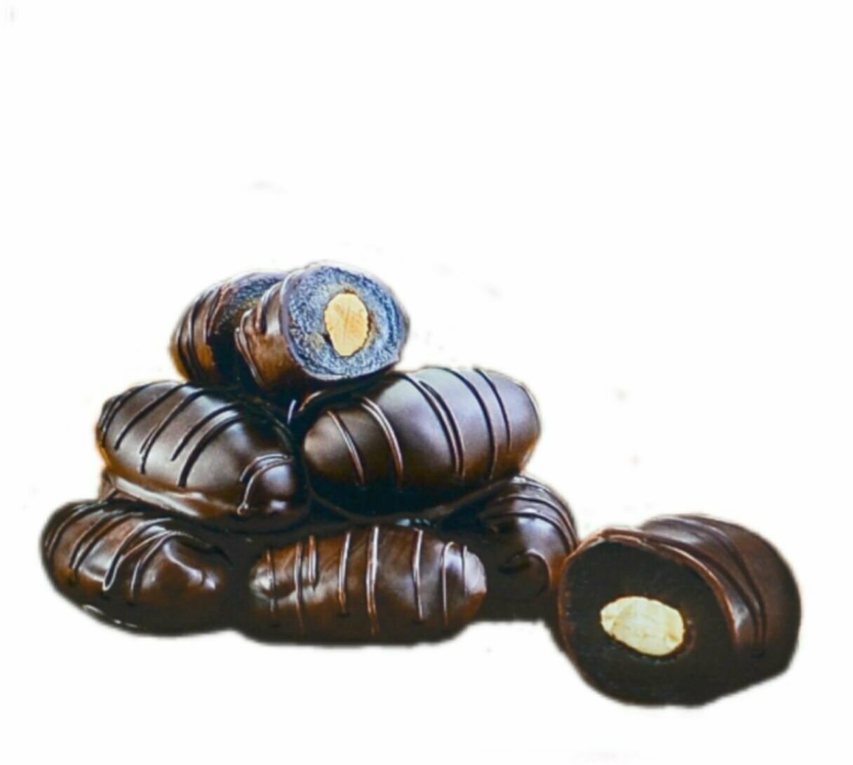 Финики с миндалем в темном шоколаде Chocolate Date 100 г 2 шт - фотография № 4