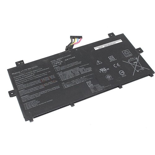 Аккумулятор для ноутбукa Asus C235VA (C21N2003) 7.7V 32Wh аккумуляторная батарея для ноутбукa asus c235va c21n2003 7 7v 32wh