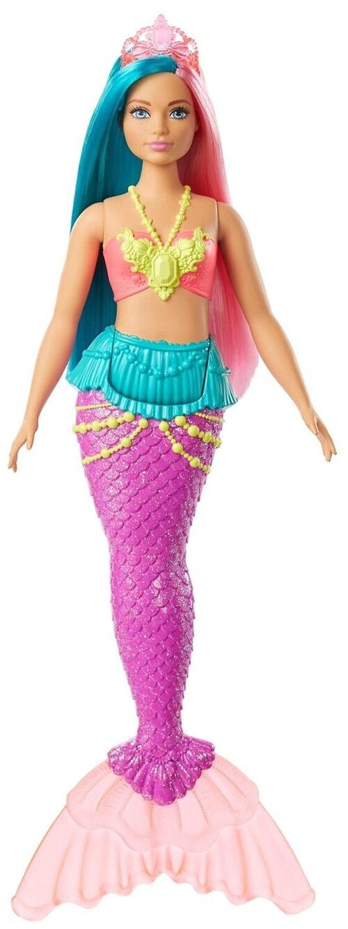 Кукла Barbie Русалочка со сверкающим хвостом и короной GJK07 русалочка вариант 4