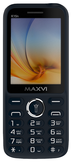 Мобильный телефон Maxvi K15n Синий