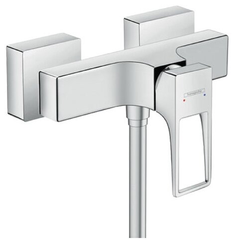 Hansgrohe Смеситель Hansgrohe 74560000 Metropol для душа, внешнего монтажа, с рукояткой-петлей, хром