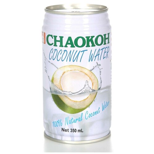 Вода кокосовая Chaokoh Natural, без сахара, 0.35 л