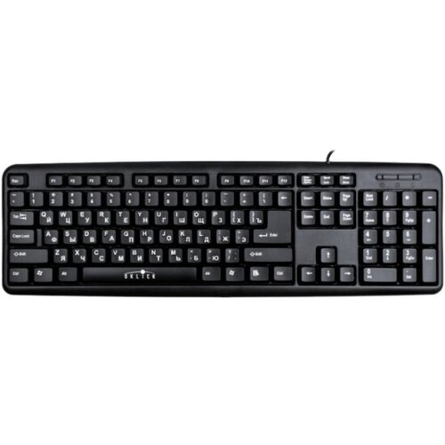 Клавиатура OKLICK 180M USB черный RU 1260₽