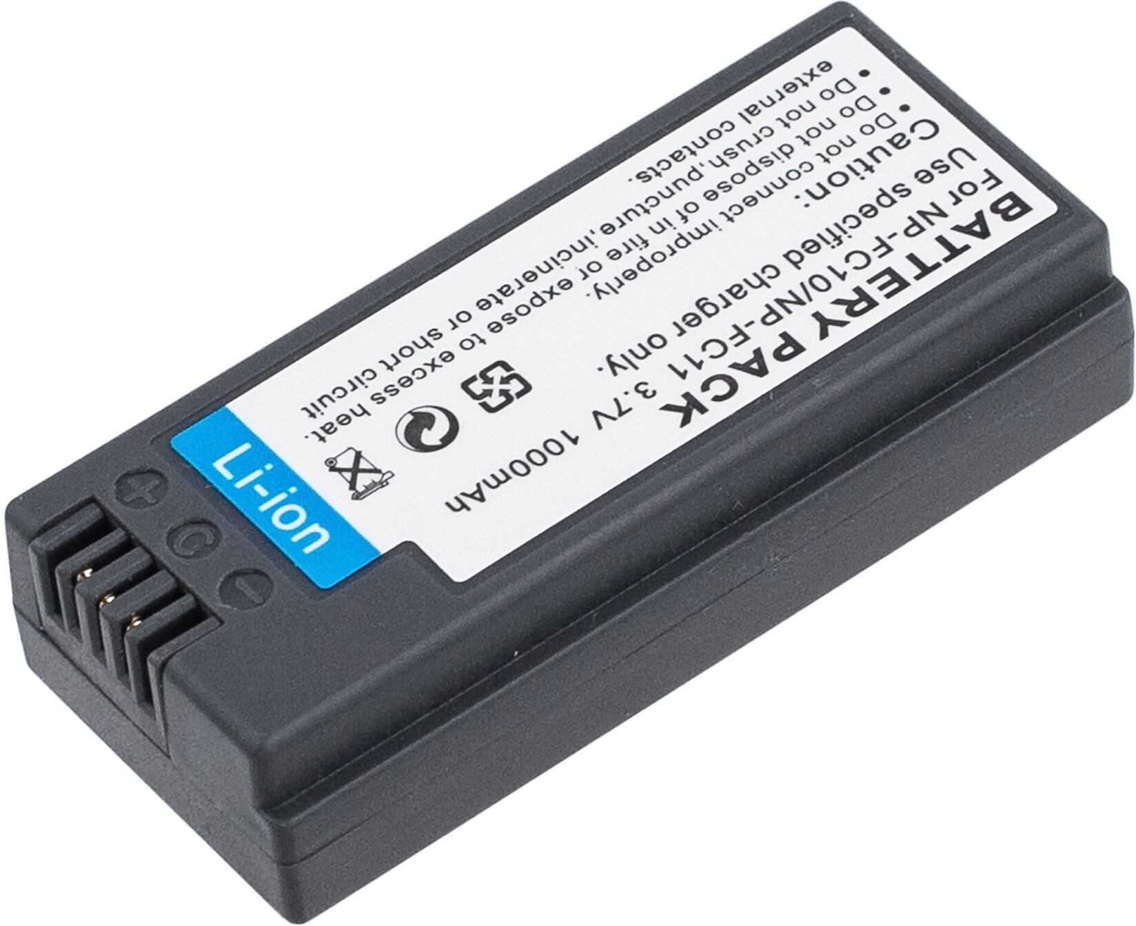 Аккумулятор NP-FC11 для Sony Cyber-shot DSC-V1 | DSC-F77 | DSC-P10 | DSC-P12 | DSC-P8 | DSC-P5 - 1000mAh