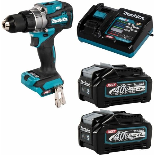 Дрель-шуруповерт аккумуляторная 140Нм XGT 40В 2х4Ач зу Makita DF001GM201 7351000₽