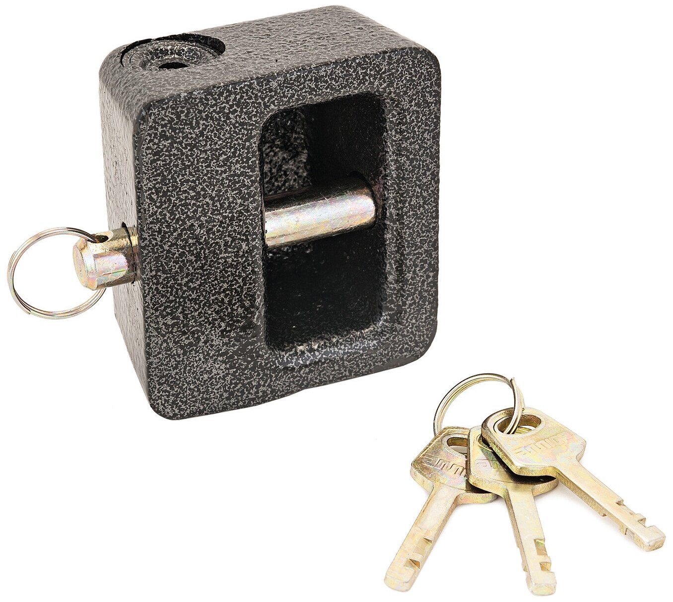 фото Замок навесной гаражный (кирпич) с потайной дужкой аллюр ВС2-10-01С