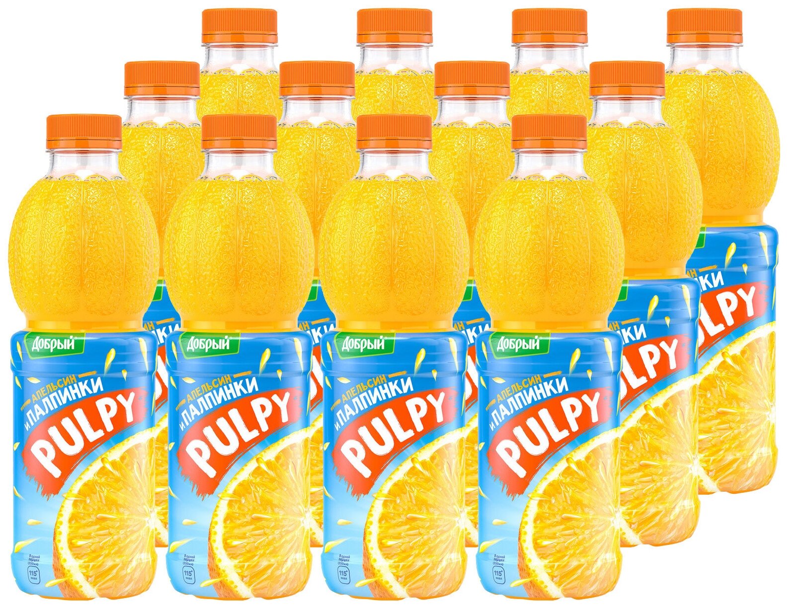 Палпи сок 0,9х12 апельсиновый - фотография № 1