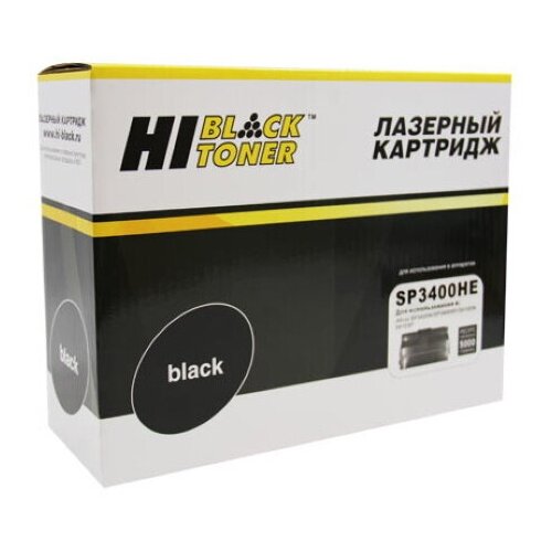 картридж sp 3400he для рикон ricoh aficio sp 3400 sp 3400n sp 3400sf Картридж Hi-Black HB-SP3400HE, 5000 стр, черный