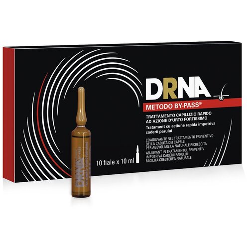Лосьон в ампулах против выпадения волос сильного действия, DRNA, URTO FORTISSIMO, 10 амп. по 10 мл,