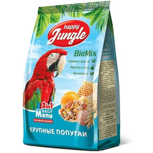 Happy Jungle для крупных попугаев (0.5 кг) (6 штук)