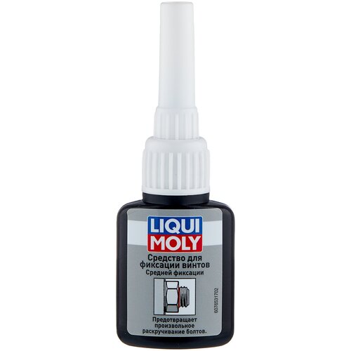 LIQUI MOLY 7653 Средство д/фиксац винтов LIQUI MOLY 10гр Schrauben-Sicherung mittelfest(средней)