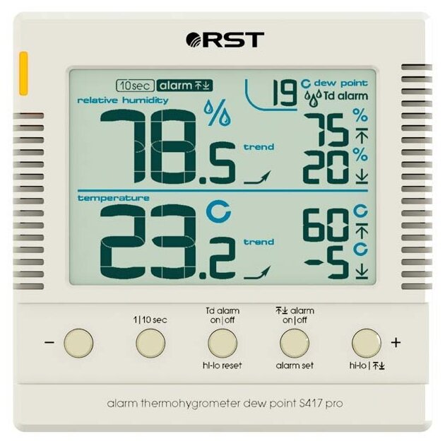 Метеостанция RST 02417, слоновая кость