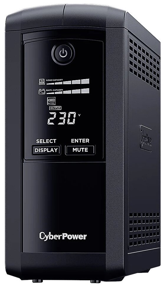 Источник бесперебойного питания Cyberpower VP1000ELCD Line-Interactive 1000VA/550W