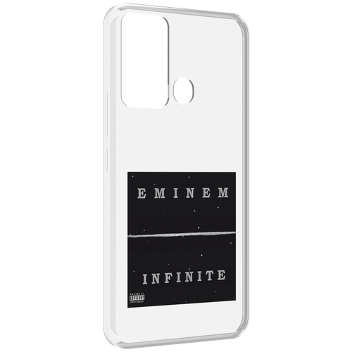 Чехол MyPads Eminem INFINITE для Infinix Hot 12i задняя-панель-накладка-бампер чехол mypads eminem infinite для infinix zero x neo задняя панель накладка бампер