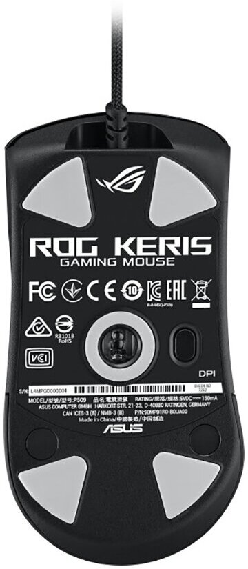 Мышь проводная ASUS ROG Keris, 16000dpi, Черный 90MP01R0-B0UA00 - фото №17