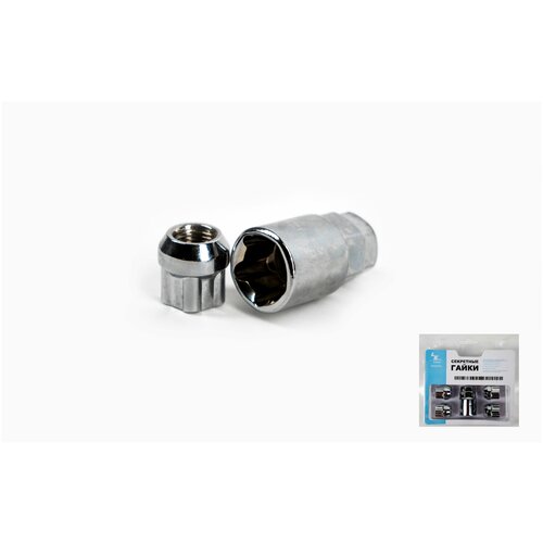 LS к-т Гаек М12x1,25 (22) Хром 1 ключ