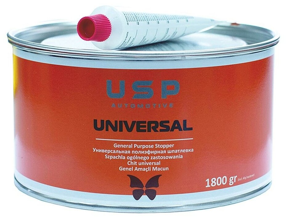 Универсальная среднезернистая шпатлевка USP Universal 1,8 кг.