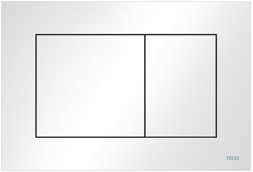 Кнопка смыва для унитаза TECEnow белая
