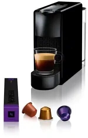 Капсульная кофемашина Nespresso Essenza Mini XN110810 19 бар, черный - фотография № 7