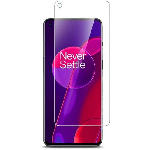 Защитное стекло на OnePlus 9RT (ВанПлюс 9РТ) на Экран, (гибридное: пленка стекловолокно), прозрачное силиконовая клеевая основа Hybrid Glass, Miuko защитное стекло на oneplus ace pro ванплюс айс про на экран гибридное пленка стекловолокно прозрачное тонкое hybrid glass miuko